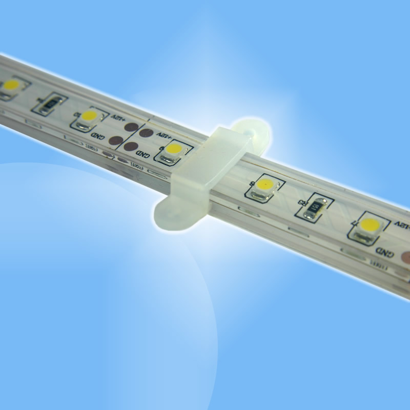 Silikonový úchyt na vodotesný LED pás