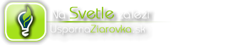 UspornaZiarovka.sk LED portál…